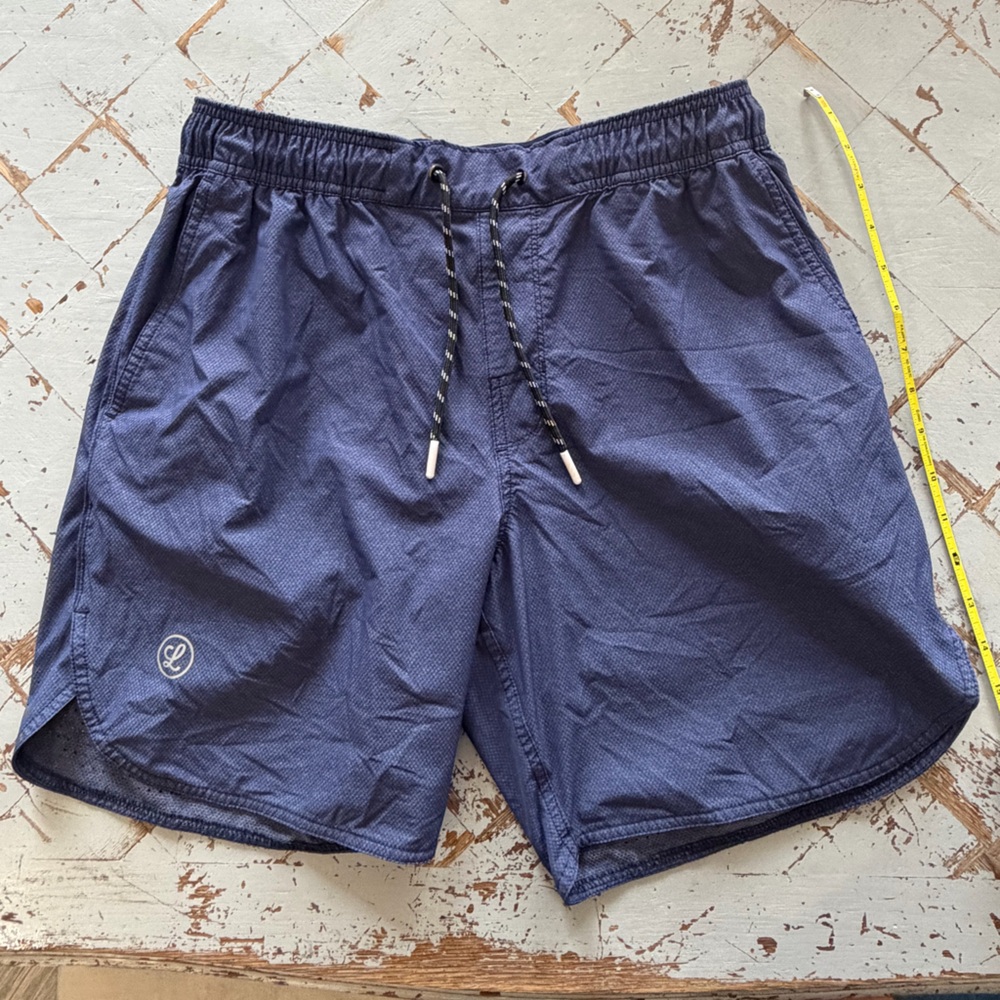 LEGENDS Men's Athletic Shorts in Navy Blue Medium